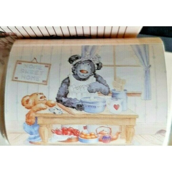 32 Vintage Stickers St. Martin's Teddy Bear Paw Press New 4 Rolls - Picture 9 of 10